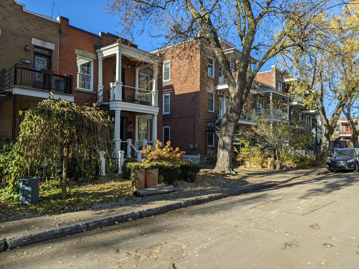 Rosemont neighborhood in Montreal